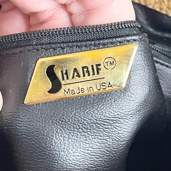 Sharif Multicolor Woven Boho Pull Tie Bucket Tassel Sling Shoulder Bag - Picture 8 of 8